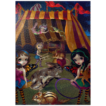 puzzleplate Fairy Circus - Jasmine Becket-Griffith 1000 Jigsaw Puzzle