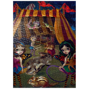 puzzleplate Fairy Circus - Jasmine Becket-Griffith 500 Jigsaw Puzzle