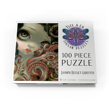 Jeweled Octopus - Jasmine Becket-Griffith 100 Jigsaw Puzzle box view3