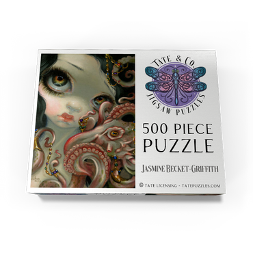 Jeweled Octopus - Jasmine Becket-Griffith 500 Jigsaw Puzzle box view3