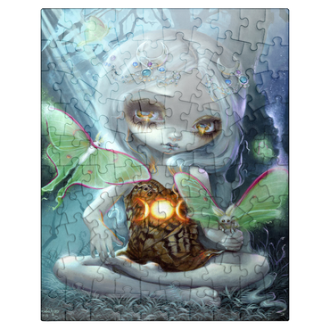 puzzleplate Luna Moth - Jasmine Becket-Griffith 100 Jigsaw Puzzle