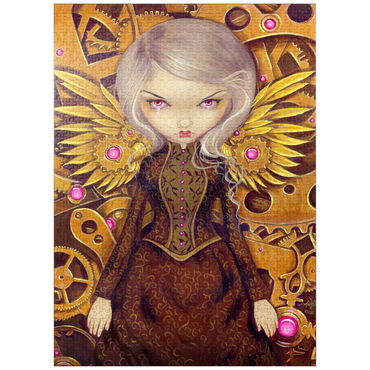 puzzleplate Mechanical Steampunk Angel II - Jasmine Becket-Griffith 1000 Jigsaw Puzzle