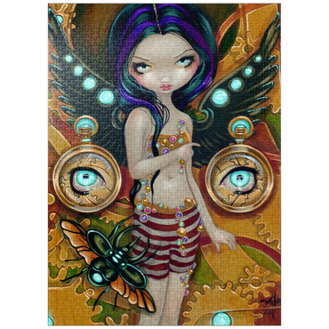 puzzleplate Mechanical Steampunk Angel III - Jasmine Becket-Griffith 1000 Jigsaw Puzzle