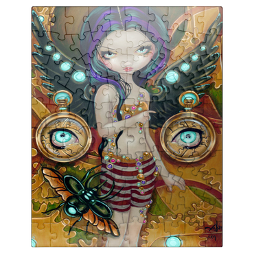 puzzleplate Mechanical Steampunk Angel III - Jasmine Becket-Griffith 100 Jigsaw Puzzle