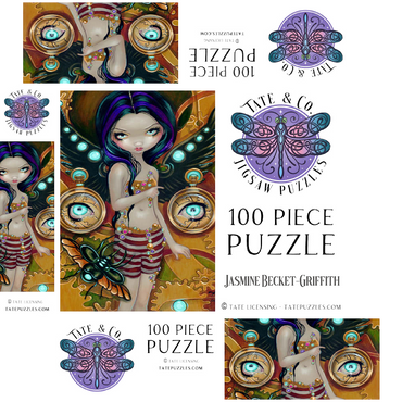 Mechanical Steampunk Angel III - Jasmine Becket-Griffith 100 Jigsaw Puzzle box 3D Modell