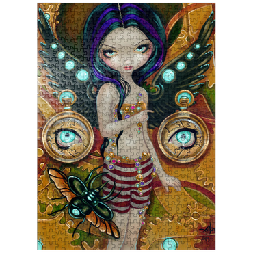 puzzleplate Mechanical Steampunk Angel III - Jasmine Becket-Griffith 500 Jigsaw Puzzle