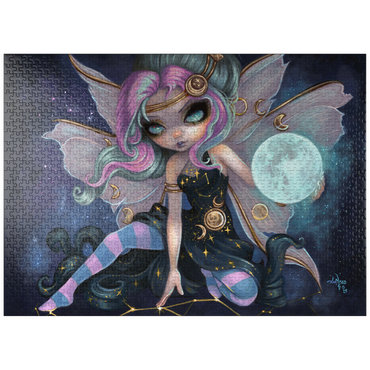 puzzleplate Onyx Moonshadow Fairy - Jasmine Becket-Griffith 1000 Jigsaw Puzzle