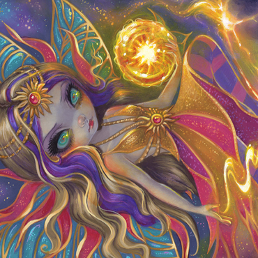 Solara Sunflare Fairy - Jasmine Becket-Griffith 500 Jigsaw Puzzle 3D Modell