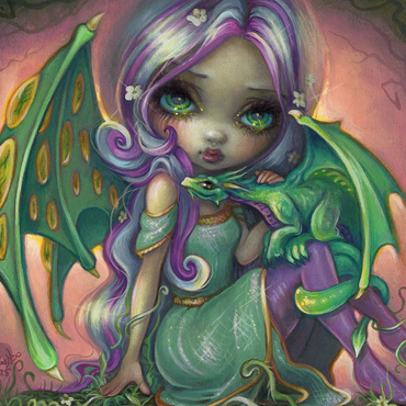 Sprout Dragonling Fairy - Jasmine Becket-Griffith 1000 Jigsaw Puzzle 3D Modell