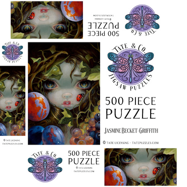 Stilleven 8 - Jasmine Becket-Griffith 500 Jigsaw Puzzle box 3D Modell