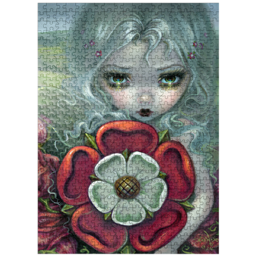 puzzleplate Tudor Rose Fairy - Jasmine Becket-Griffith 500 Jigsaw Puzzle