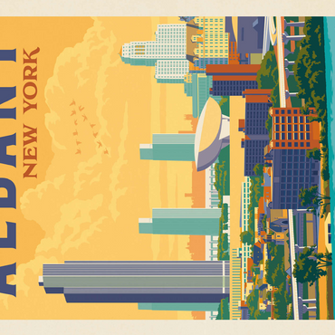 Albany, New York 500 Jigsaw Puzzle 3D Modell