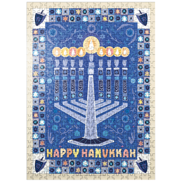 puzzleplate Happy Hanukkah 500 Jigsaw Puzzle