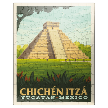 puzzleplate Mexico: Chichén Itzá 100 Jigsaw Puzzle