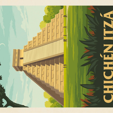 Mexico: Chichén Itzá 100 Jigsaw Puzzle 3D Modell