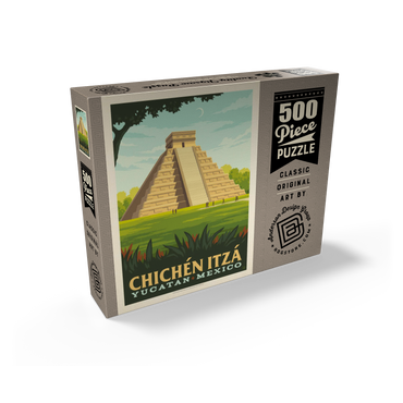 Mexico: Chichén Itzá 500 Jigsaw Puzzle box view2