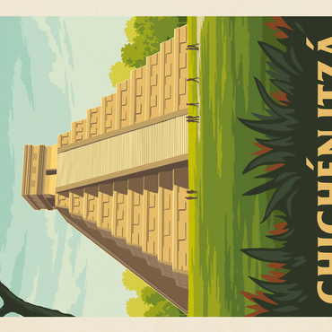 Mexico: Chichén Itzá 500 Jigsaw Puzzle 3D Modell