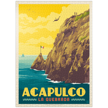 puzzleplate Mexico: Acapulco, La Quebrada 1000 Jigsaw Puzzle