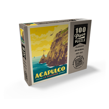 Mexico: Acapulco, La Quebrada 100 Jigsaw Puzzle box view2
