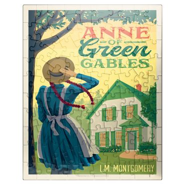 puzzleplate Anne Of Green Gables: Lucy Maud Montgomery 100 Jigsaw Puzzle