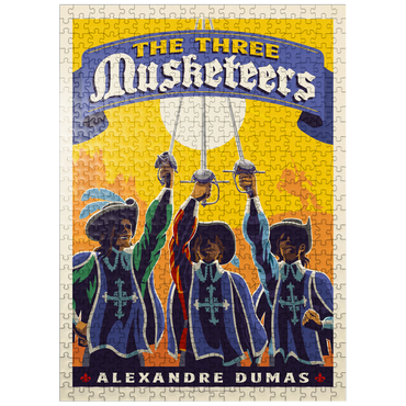 puzzleplate The Three Musketeers: Alexandre Dumas 500 Jigsaw Puzzle