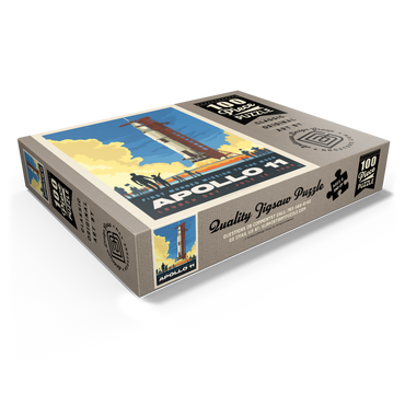 NASA 1969: Apollo 11 Lift-Off 100 Jigsaw Puzzle box view1