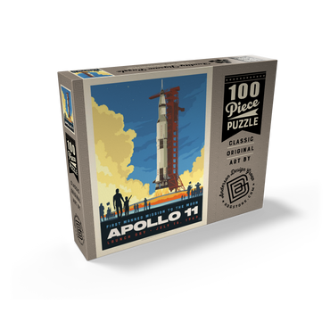 NASA 1969: Apollo 11 Lift-Off 100 Jigsaw Puzzle box view2