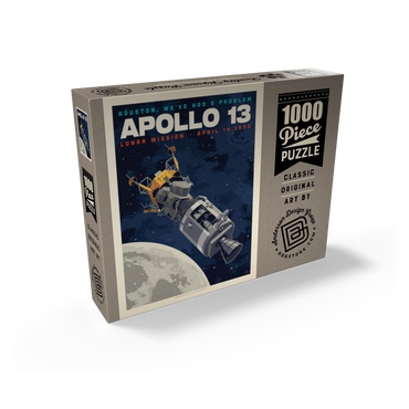 NASA 1970: Apollo 13 1000 Jigsaw Puzzle box view2