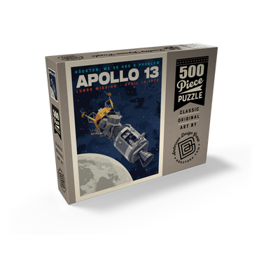 NASA 1970: Apollo 13 500 Jigsaw Puzzle box view2