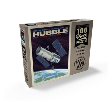 NASA 1990: Hubble Space Telescope 100 Jigsaw Puzzle box view2