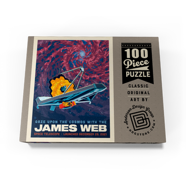 NASA 2021: James Webb Space Telescope 100 Jigsaw Puzzle box view3