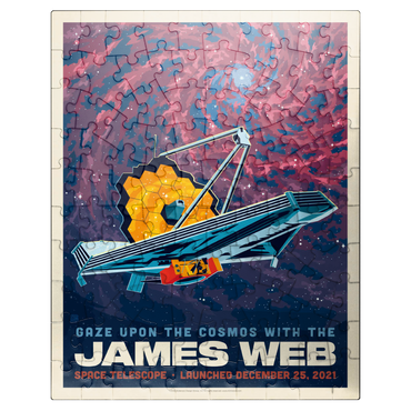 puzzleplate NASA 2021: James Webb Space Telescope 100 Jigsaw Puzzle