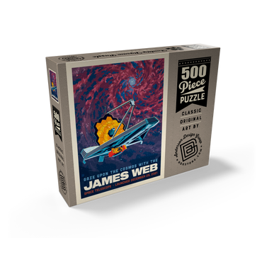 NASA 2021: James Webb Space Telescope 500 Jigsaw Puzzle box view2