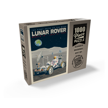 NASA 1971: Apollo 15 Lunar Rover 1000 Jigsaw Puzzle box view2