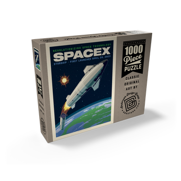 SpaceX Starship: 2023 1000 Jigsaw Puzzle box view2