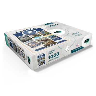 Collage: Alaska State Symbols 1000 Jigsaw Puzzle box view1