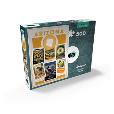 Collage: Arizona State Symbols 500 Jigsaw Puzzle box view2