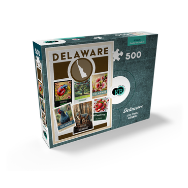 Collage: Delaware State Symbols 500 Jigsaw Puzzle box view2