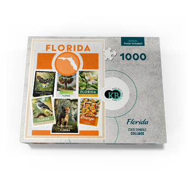 Collage: Florida State Symbols 1000 Jigsaw Puzzle box view3