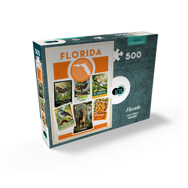 Collage: Florida State Symbols 500 Jigsaw Puzzle box view2