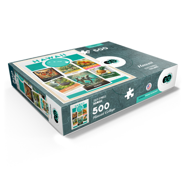 Collage: Hawaii State Symbols 500 Jigsaw Puzzle box view1