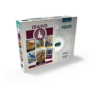 Collage: Idaho State Symbols 1000 Jigsaw Puzzle box view2