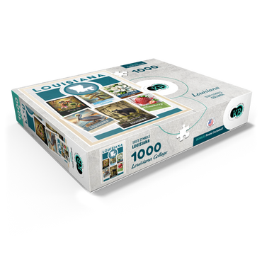 Collage: Louisiana State Symbols 1000 Jigsaw Puzzle box view1