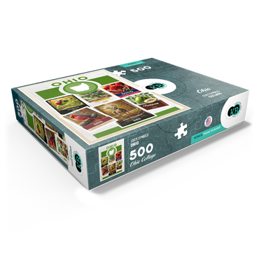 Collage: Ohio State Symbols 500 Jigsaw Puzzle box view1