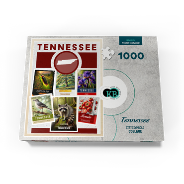 Collage: Tennessee State Symbols 1000 Jigsaw Puzzle box view3
