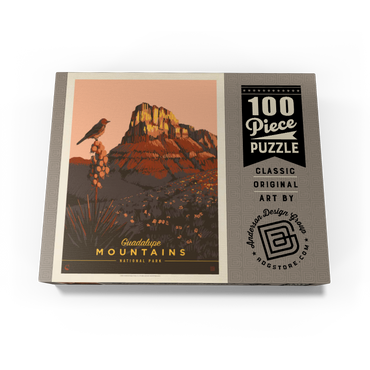 Guadalupe Mountains National Park: Early Bird 100 Jigsaw Puzzle box view3