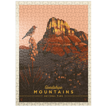 puzzleplate Guadalupe Mountains National Park: Early Bird 500 Jigsaw Puzzle