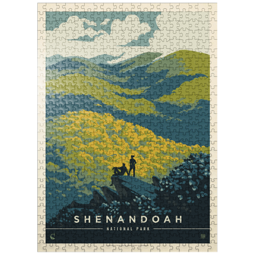 puzzleplate Shenandoah National Park: Blue Ridge Beauty 500 Jigsaw Puzzle