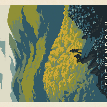 Shenandoah National Park: Blue Ridge Beauty 500 Jigsaw Puzzle 3D Modell