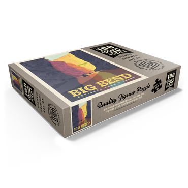 Big Bend National Park: Rio Grande 100 Jigsaw Puzzle box view1